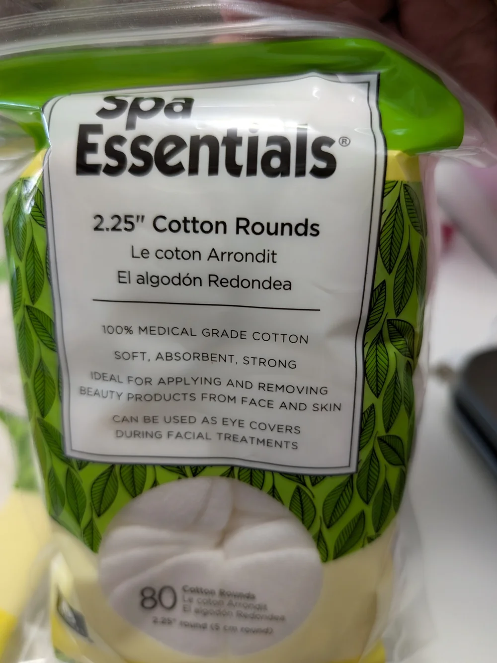 White Cotton Rounds - 2.25